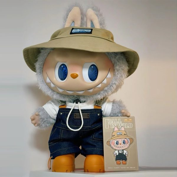 POPMART LABUBU THE MONSTERS FALL IN WILD Series Plush doll Home Collection ตุ๊กตายัดนุ่น รุ่น